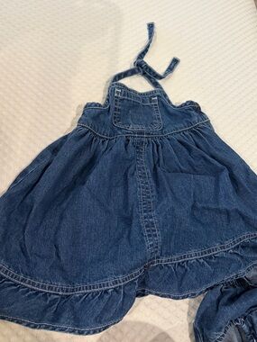 Vintage Old Navy Denim Dress Baby Girl